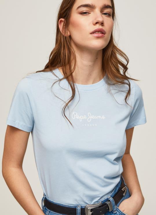 d7a0d7a9d799d79d_4n8xb382_pepe_jeans_d79ed6b4d7a4d7a8d6b8d7a5_d797d795d79cd7a6d794_d79ed795d793d7a4d7a1d7aa.jpg נשים 4N8XB382 Pepe Jeans מִפרָץ חולצה מודפסת – תמונה 1