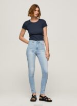 נשים 4N8XB38 Pepe Jeans דֵנִים ג'ינס סקיני בכושר דיון גבוה