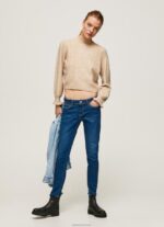 נשים 4N8XB39 Pepe Jeans דֵנִים לולה midrise ג'ינס סקיני בכושר