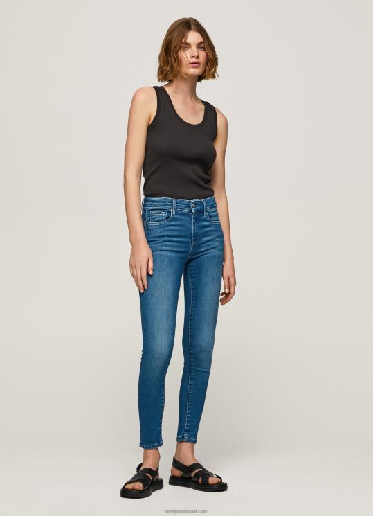 d7a0d7a9d799d79d_4n8xb40_pepe_jeans_d793d6b5d7a0d6b4d799d79d_d796d795d790d799_midrise_d792d799d7a0d7a1_d7a1d7a7d799d7a0d799_d791d7.jpg נשים 4N8XB40 Pepe Jeans דֵנִים זואי midrise ג'ינס סקיני בכושר – תמונה 1