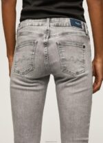 ⁦נשים 4N8XB43 Pepe Jeans דֵנִים ג'ינס בגזרת סקיני פיקסי בינונית⁩ – תמונה ⁦5⁩