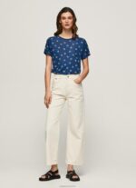 ⁦נשים 4N8XB444 Pepe Jeans רַב חולצת טריקו בהדפס פרחים⁩ – תמונה ⁦2⁩