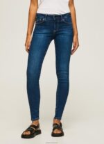 ⁦נשים 4N8XB44 Pepe Jeans דֵנִים ג'ינס בגזרת סקיני פיקסי בינונית⁩ – תמונה ⁦2⁩