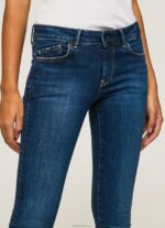⁦נשים 4N8XB44 Pepe Jeans דֵנִים ג'ינס בגזרת סקיני פיקסי בינונית⁩ – תמונה ⁦3⁩