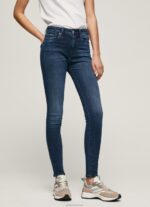⁦נשים 4N8XB45 Pepe Jeans דֵנִים ג'ינס סקיני בהתאמה גבוהה של ריג'נט⁩ – תמונה ⁦2⁩