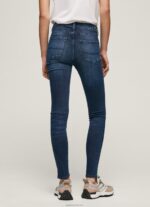 ⁦נשים 4N8XB45 Pepe Jeans דֵנִים ג'ינס סקיני בהתאמה גבוהה של ריג'נט⁩ – תמונה ⁦4⁩