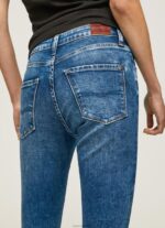 ⁦נשים 4N8XB46 Pepe Jeans דֵנִים ג'ינס סקיני בהתאמה גבוהה של ריג'נט⁩ – תמונה ⁦2⁩