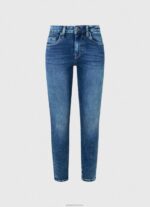 ⁦נשים 4N8XB46 Pepe Jeans דֵנִים ג'ינס סקיני בהתאמה גבוהה של ריג'נט⁩ – תמונה ⁦5⁩
