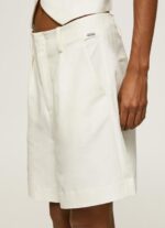 ⁦נשים 4N8XB475 Pepe Jeans מוּס מכנסי ברמודה זורמים⁩ – תמונה ⁦3⁩