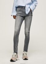 ⁦נשים 4N8XB47 Pepe Jeans דֵנִים ג'ינס סקיני בהתאמה גבוהה של ריג'נט⁩ – תמונה ⁦2⁩