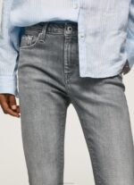 ⁦נשים 4N8XB47 Pepe Jeans דֵנִים ג'ינס סקיני בהתאמה גבוהה של ריג'נט⁩ – תמונה ⁦3⁩