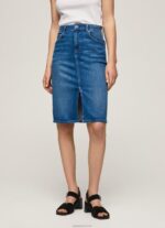 ⁦נשים 4N8XB485 Pepe Jeans דֵנִים חצאית ג'ינס בכושר רגיל⁩ – תמונה ⁦2⁩