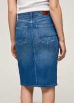 ⁦נשים 4N8XB485 Pepe Jeans דֵנִים חצאית ג'ינס בכושר רגיל⁩ – תמונה ⁦5⁩