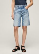 ⁦נשים 4N8XB486 Pepe Jeans דֵנִים מכנסי ג'ינס קצרים בגזרה רגועה⁩ – תמונה ⁦2⁩