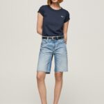 נשים 4N8XB486 Pepe Jeans דֵנִים מכנסי ג'ינס קצרים בגזרה רגועה