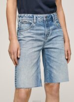 ⁦נשים 4N8XB486 Pepe Jeans דֵנִים מכנסי ג'ינס קצרים בגזרה רגועה⁩ – תמונה ⁦3⁩