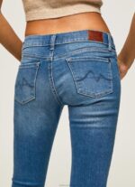 ⁦נשים 4N8XB48 Pepe Jeans דֵנִים ג'ינס סקיני בכושר סוהו בינוני⁩ – תמונה ⁦5⁩