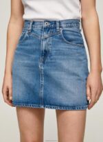 ⁦נשים 4N8XB495 Pepe Jeans דֵנִים חצאית ג'ינס בכושר רגיל⁩ – תמונה ⁦3⁩