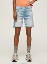⁦נשים 4N8XB499 Pepe Jeans דֵנִים מכנסי ג'ינס קצרים בכושר רגיל⁩ – תמונה ⁦2⁩