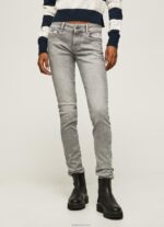 ⁦נשים 4N8XB49 Pepe Jeans דֵנִים ג'ינס סקיני בכושר סוהו בינוני⁩ – תמונה ⁦2⁩