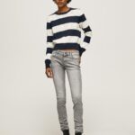 נשים 4N8XB49 Pepe Jeans דֵנִים ג'ינס סקיני בכושר סוהו בינוני