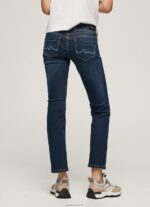 ⁦נשים 4N8XB4 Pepe Jeans דֵנִים ג'ינס בגזרה ישרה באמצע המותן⁩ – תמונה ⁦4⁩