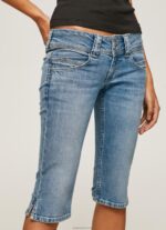 ⁦נשים 4N8XB508 Pepe Jeans דֵנִים מכנסי ג'ינס קצרים בהתאמה רגילה 3/4⁩ – תמונה ⁦3⁩