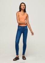 נשים 4N8XB50 Pepe Jeans דֵנִים ג'ינס בגזרת סקיני פיקסי בינונית