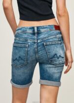 ⁦נשים 4N8XB513 Pepe Jeans דֵנִים מכנסי ג'ינס קצרים בכושר רגיל⁩ – תמונה ⁦5⁩