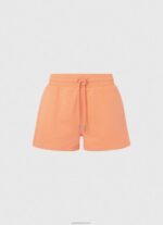 ⁦נשים 4N8XB515 Pepe Jeans אפרסק מכנסי כותנה קצרים מתכווננים⁩ – תמונה ⁦5⁩