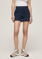 ⁦נשים 4N8XB517 Pepe Jeans dulwich מכנסי כותנה קצרים מתכווננים⁩ – תמונה ⁦2⁩