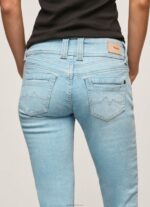 ⁦נשים 4N8XB520 Pepe Jeans דֵנִים מכנסי ג'ינס קצרים בהתאמה רגילה 3/4⁩ – תמונה ⁦4⁩