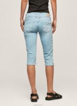 ⁦נשים 4N8XB520 Pepe Jeans דֵנִים מכנסי ג'ינס קצרים בהתאמה רגילה 3/4⁩ – תמונה ⁦5⁩