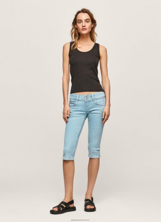 d7a0d7a9d799d79d_4n8xb520_pepe_jeans_d793d6b5d7a0d6b4d799d79d_d79ed79bd7a0d7a1d799_d792d799d7a0d7a1_d7a7d7a6d7a8d799d79d_d791d79.jpg נשים 4N8XB520 Pepe Jeans דֵנִים מכנסי ג'ינס קצרים בהתאמה רגילה 3/4 – תמונה 1