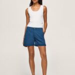 נשים 4N8XB523 Pepe Jeans אוקיינוס מכנסי צ'ינו בכושר רגיל