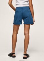 ⁦נשים 4N8XB523 Pepe Jeans אוקיינוס מכנסי צ'ינו בכושר רגיל⁩ – תמונה ⁦4⁩