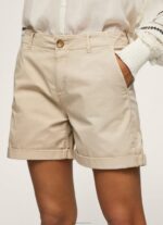 ⁦נשים 4N8XB524 Pepe Jeans אֶבֶן מכנסי צ'ינו בכושר רגיל⁩ – תמונה ⁦3⁩
