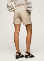 ⁦נשים 4N8XB524 Pepe Jeans אֶבֶן מכנסי צ'ינו בכושר רגיל⁩ – תמונה ⁦4⁩