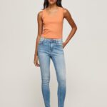 נשים 4N8XB52 Pepe Jeans דֵנִים ג'ינס סקיני בהתאמה גבוהה של ריג'נט