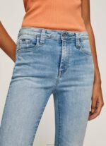 ⁦נשים 4N8XB52 Pepe Jeans דֵנִים ג'ינס סקיני בהתאמה גבוהה של ריג'נט⁩ – תמונה ⁦3⁩