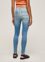 ⁦נשים 4N8XB52 Pepe Jeans דֵנִים ג'ינס סקיני בהתאמה גבוהה של ריג'נט⁩ – תמונה ⁦5⁩