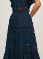 ⁦נשים 4N8XB535 Pepe Jeans dulwich חצאית שרוכים⁩ – תמונה ⁦3⁩