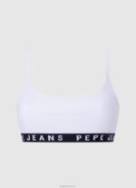 ⁦נשים 4N8XB539 Pepe Jeans שָׁחוֹר תחתון קלאסי עם לוגו מודפס⁩ – תמונה ⁦5⁩