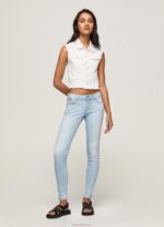 נשים 4N8XB53 Pepe Jeans דֵנִים ג'ינס סקיני בכושר סוהו בינוני