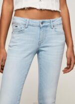 ⁦נשים 4N8XB53 Pepe Jeans דֵנִים ג'ינס סקיני בכושר סוהו בינוני⁩ – תמונה ⁦3⁩