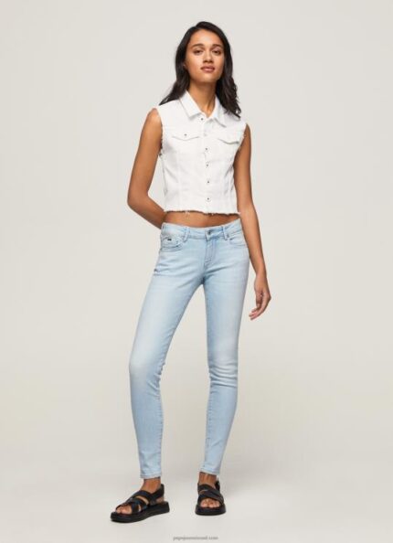 נשים 4N8XB53 Pepe Jeans דֵנִים ג'ינס סקיני בכושר סוהו בינוני