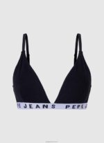⁦נשים 4N8XB541 Pepe Jeans לבן חוטיני קלאסי עם לוגו מודפס⁩ – תמונה ⁦5⁩