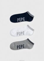 ⁦נשים 4N8XB547 Pepe Jeans רַב גרבי sandi 3 חבילות⁩ – תמונה ⁦4⁩