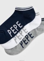 ⁦נשים 4N8XB547 Pepe Jeans רַב גרבי sandi 3 חבילות⁩ – תמונה ⁦5⁩