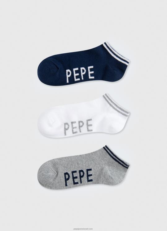d7a0d7a9d799d79d_4n8xb547_pepe_jeans_d7a8d6b7d791_d792d7a8d791d799_sandi_3_d797d791d799d79cd795d7aa.jpg נשים 4N8XB547 Pepe Jeans רַב גרבי sandi 3 חבילות – תמונה 1